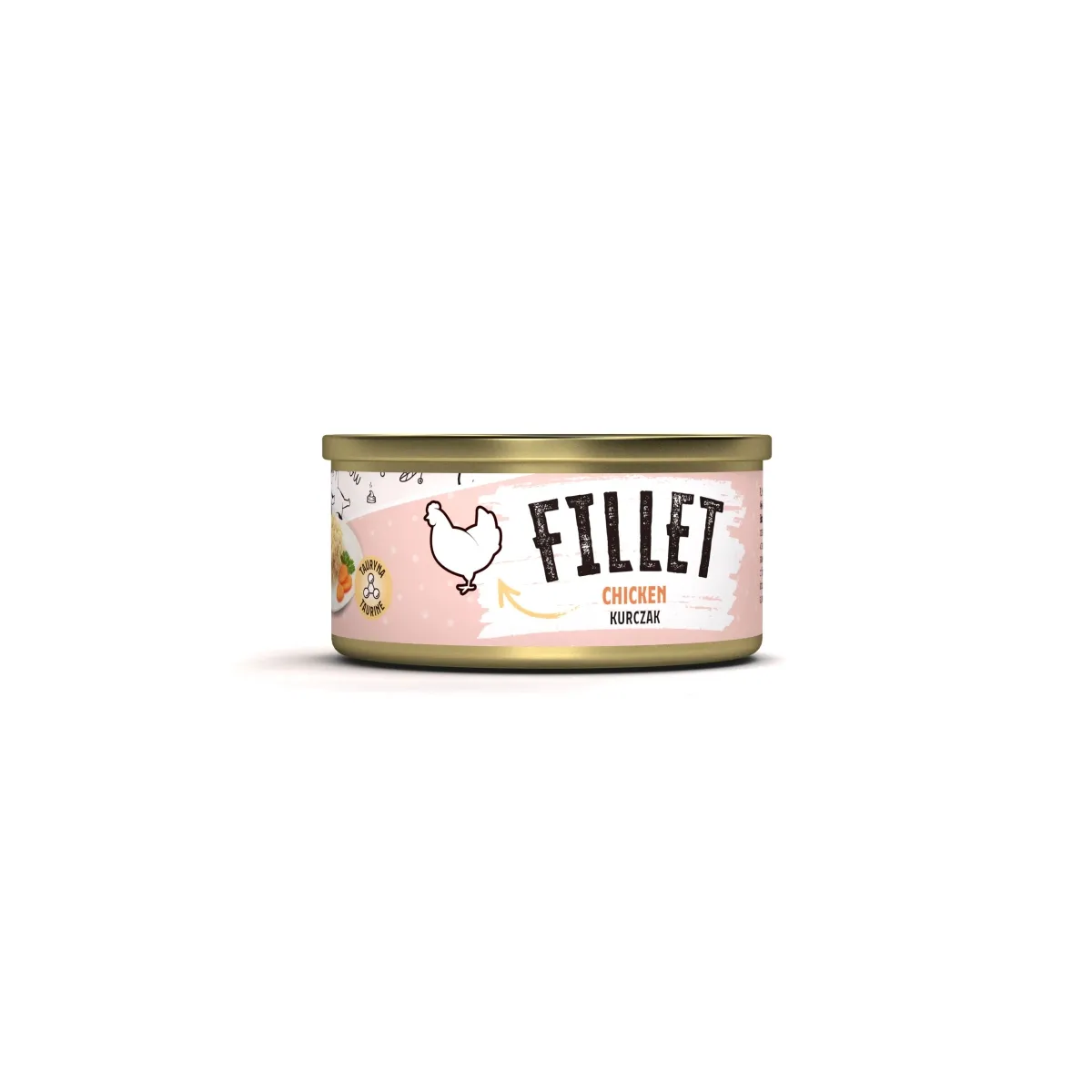 MR.BANDIT CAT FILLET KONS CHICKEN /VISTAS FILEJA 80G /1704 - Produkta attēls