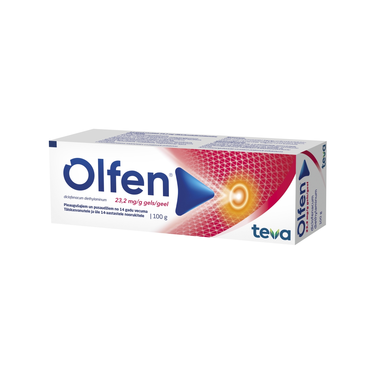 OLFEN 23.2 mg/ g gels, 100 g. - Produkta attēls