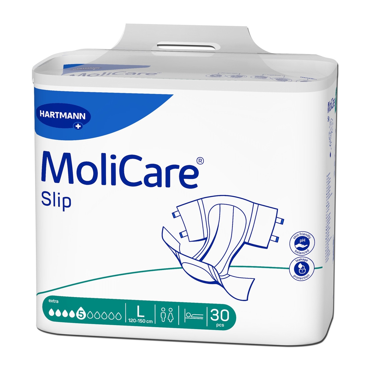 MOLICARE Slip Extra autiņbikses, 30 gab. - Produkta attēls