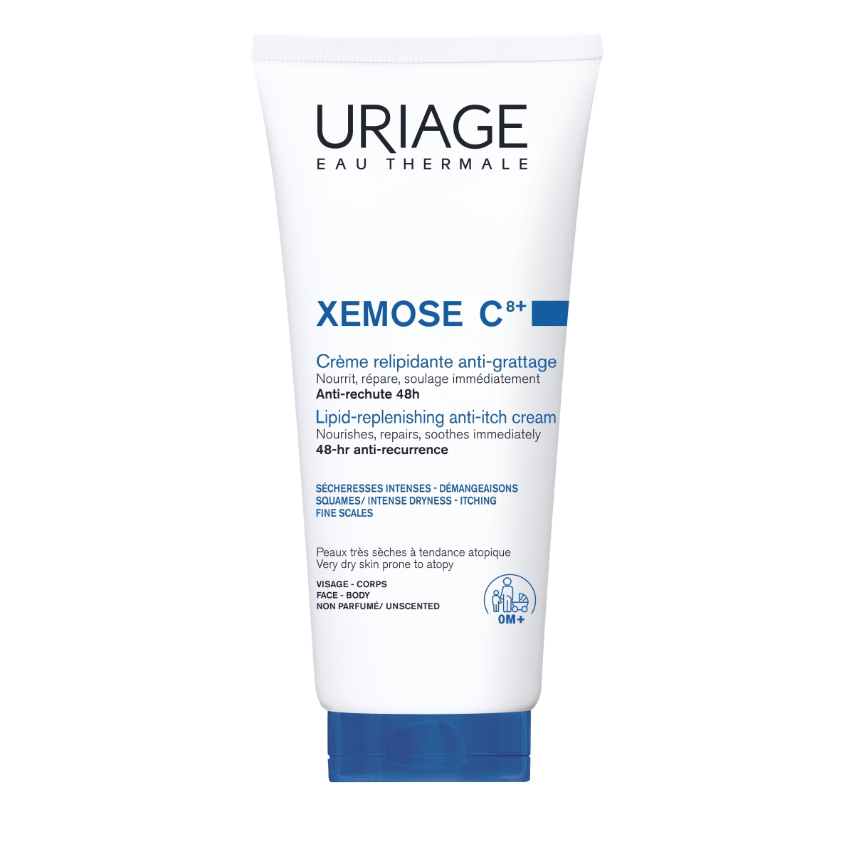 URIAGE Xemose Lipid-Replenishing Anti-Irritation krēms, 200 ml - Produkta attēls