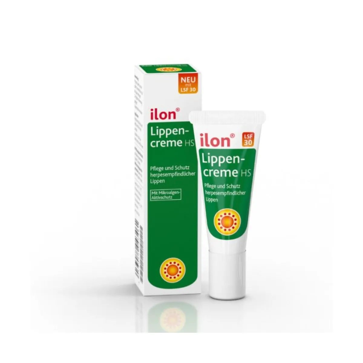 ILON lūpu krēms HS ar SPF 30 lūpu kopšanai un aizsardzībai, 10 ml - Produkta attēls 1