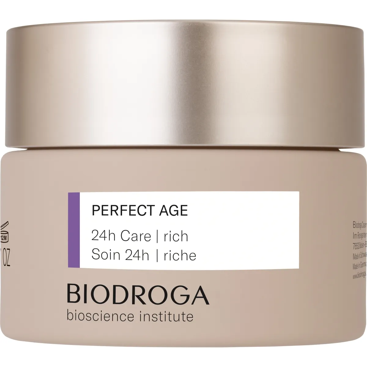 BIODROGA Perfect Anti-age 24H krēms liftingam sausai ādai, 50 ml - Produkta attēls