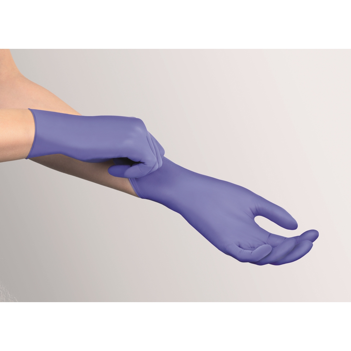 PEHA-SOFT Nitrile PF cimdi (S), 100 gab - Produkta attēls