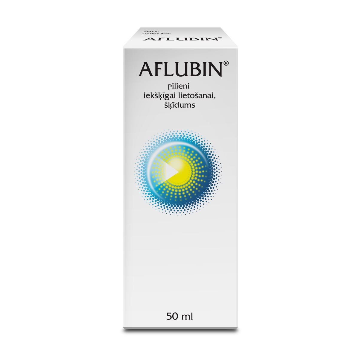 Aflubin pilieni iekšķīgai lietošanai, šķīdums 50ML - Produkta attēls