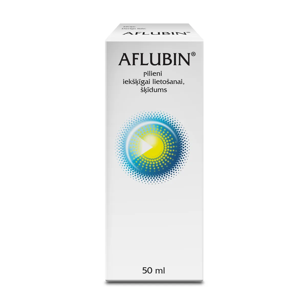 Aflubin pilieni iekšķīgai lietošanai, šķīdums 50ML - Produkta attēls