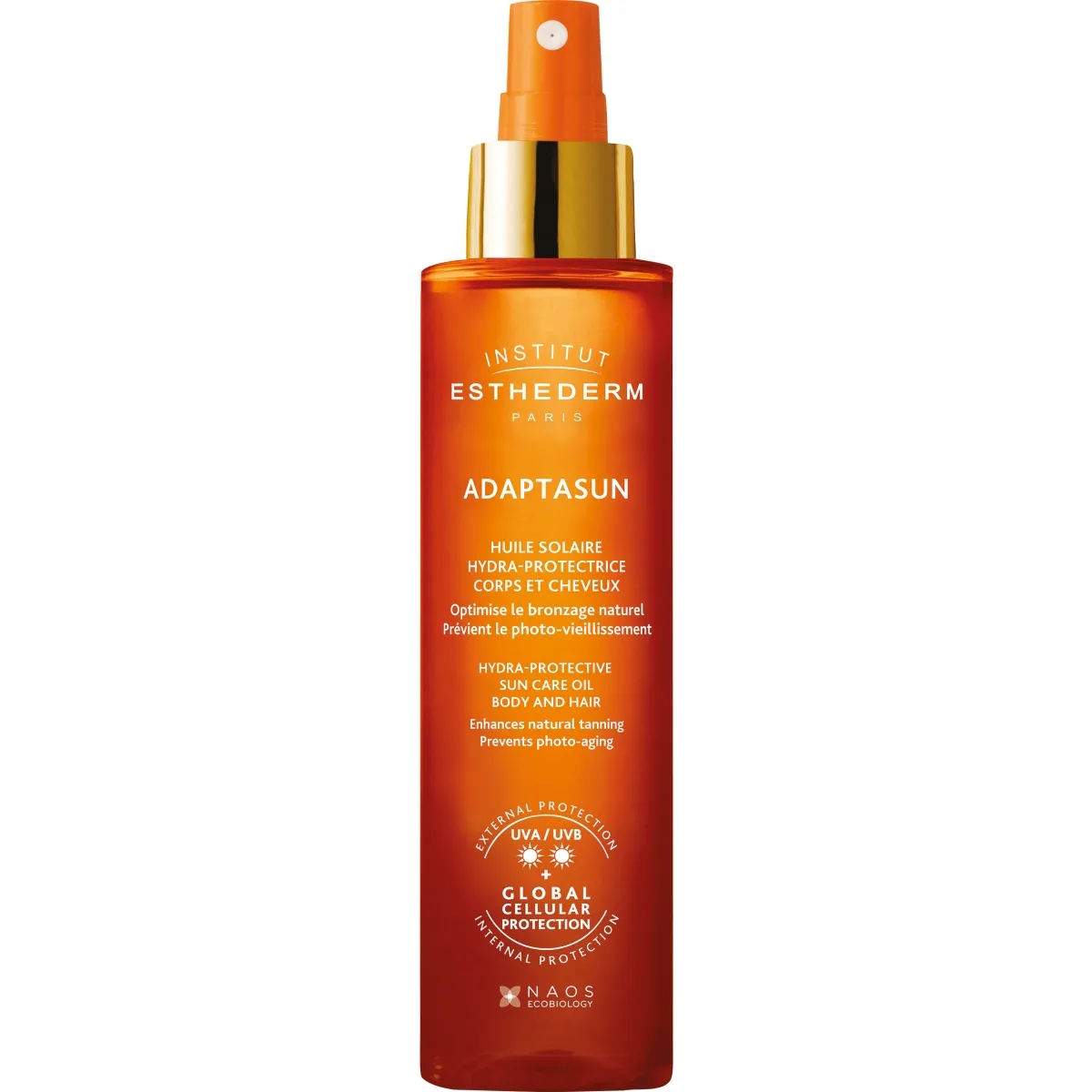 INSTITUT ESTHEDERM Adaptasun Hydra Protect Sun Care oil, 150 ml - Produkta attēls