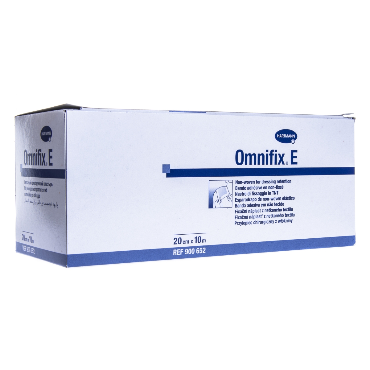 OMNIFIX E leikoplasts (20 cm x 10 m) - Produkta attēls