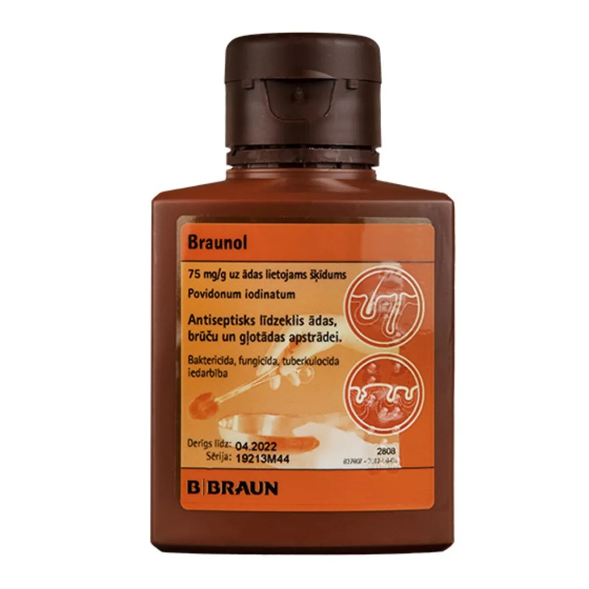 BRAUNOL 7.5% ŠĶĪDUMS 1L - Produkta attēls