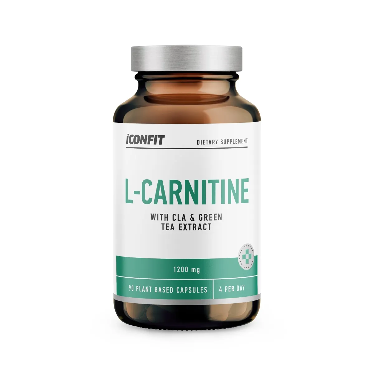 ICONFIT L-karnitīns kapsulas, 90 gab. - Produkta attēls