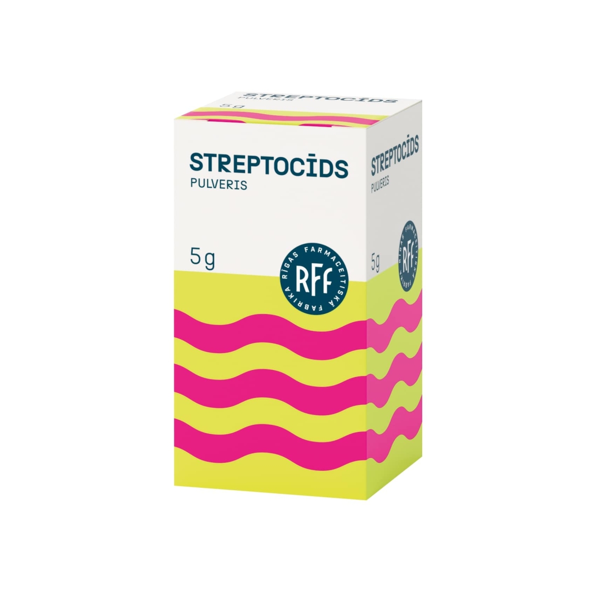 RFF Streptocīda pulveris, 5 g - Produkta attēls