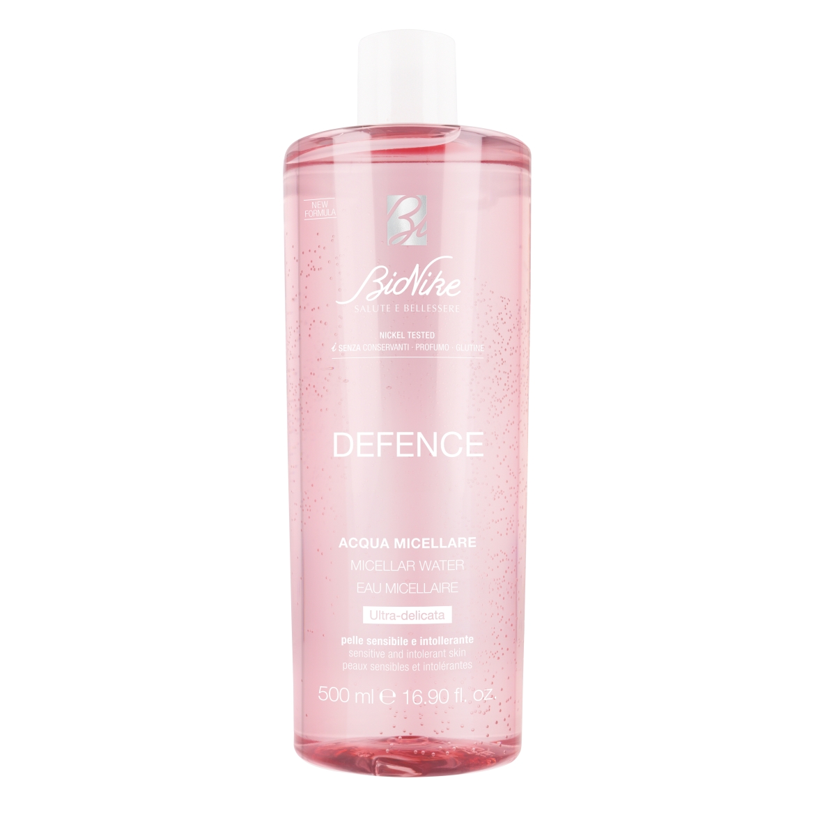 BIONIKE Defence micelārais ūdens seja-acis-lūpas, 500 ml - Produkta attēls