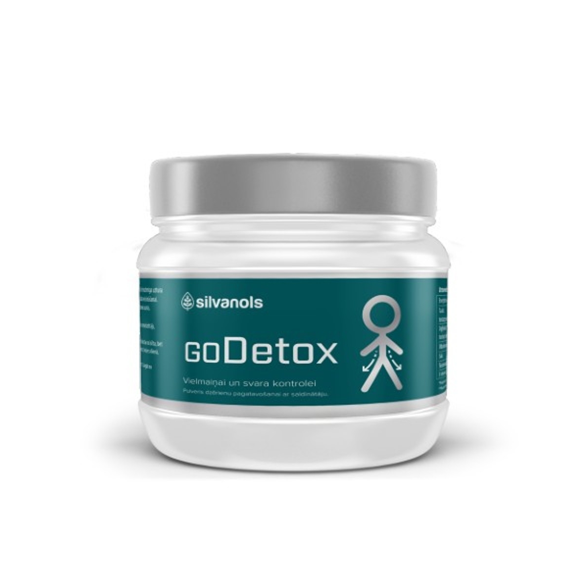 SILVANOLS GODETOX pulveris, 400 g - Produkta attēls