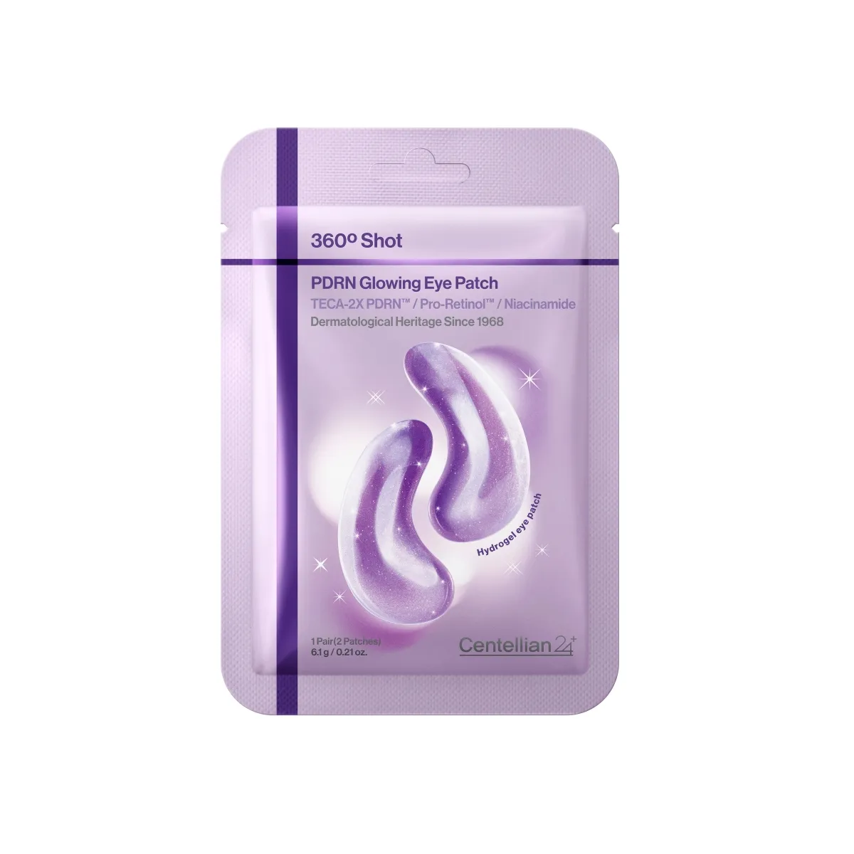 Centellian24 360º Shot PDRN glowing eye patch 1pair - Produkta attēls