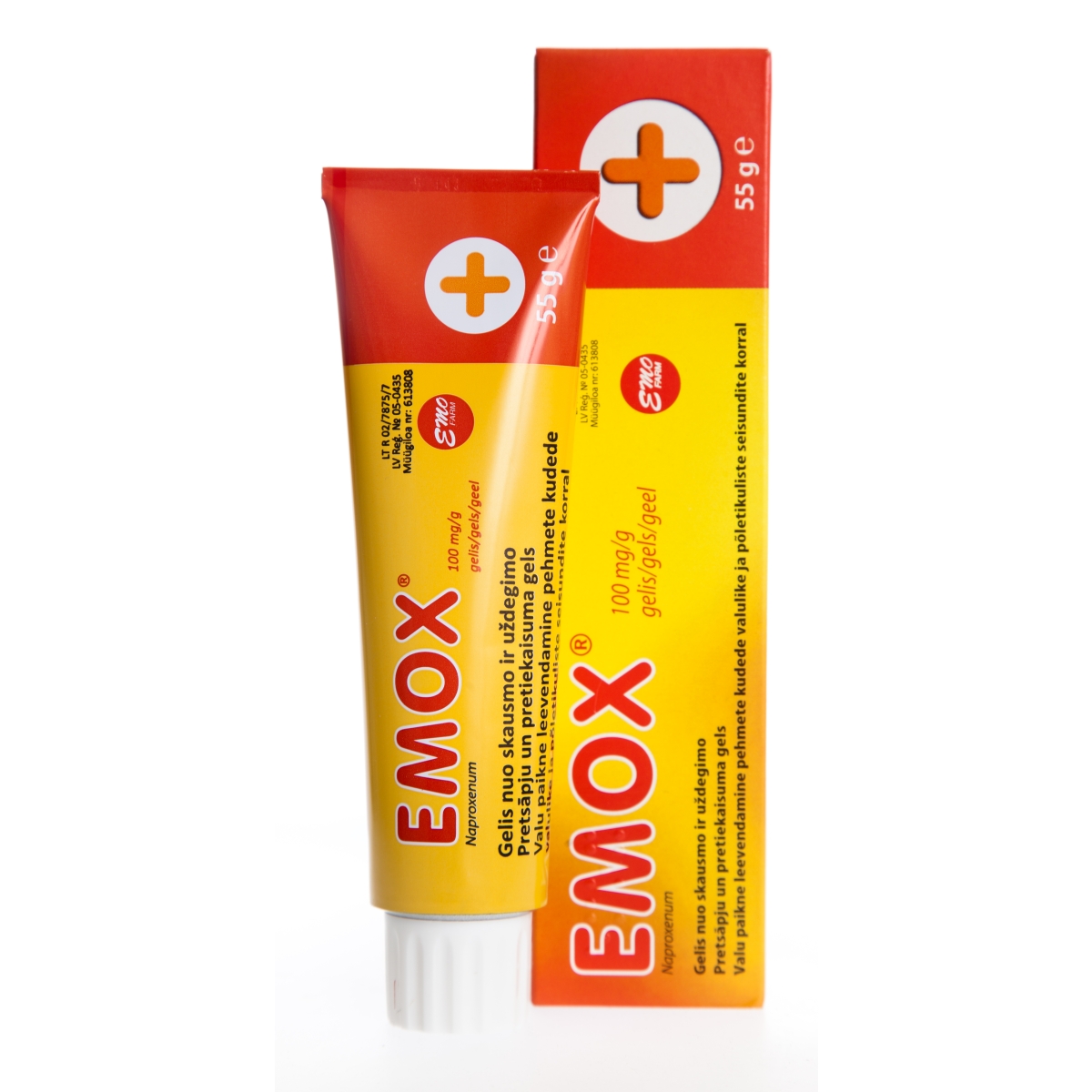 EMOX 10 % gēls, 55 g. - Produkta attēls