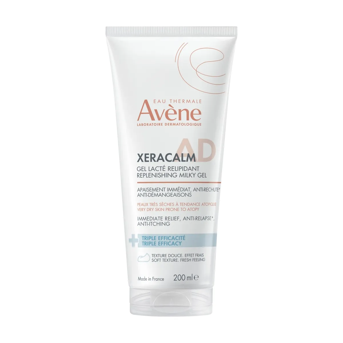 AVENE Xeracalm A.D. Milky gels, 200 ml - Produkta attēls