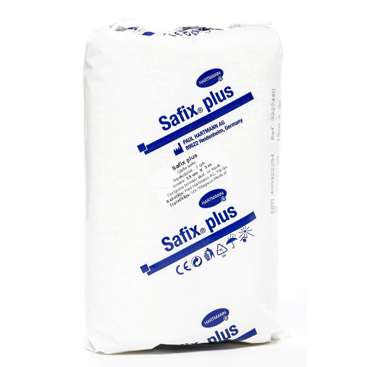 SAFIX Plus ģipša saite (15 cm x 3 m), 2 gab - Produkta attēls