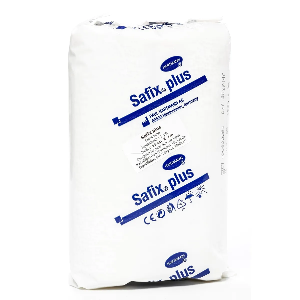 SAFIX Plus ģipša saite (15 cm x 3 m), 2 gab - Produkta attēls