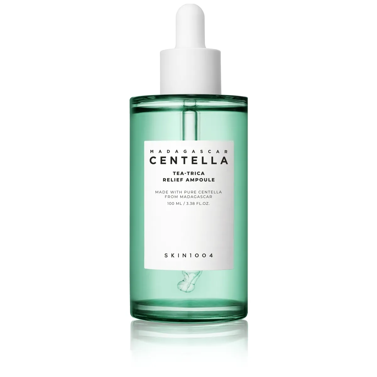 SKIN1004 MADAGASCAR CENTELLA TEA-TRICA RELIEF AMPOULE 100ml - Produkta attēls