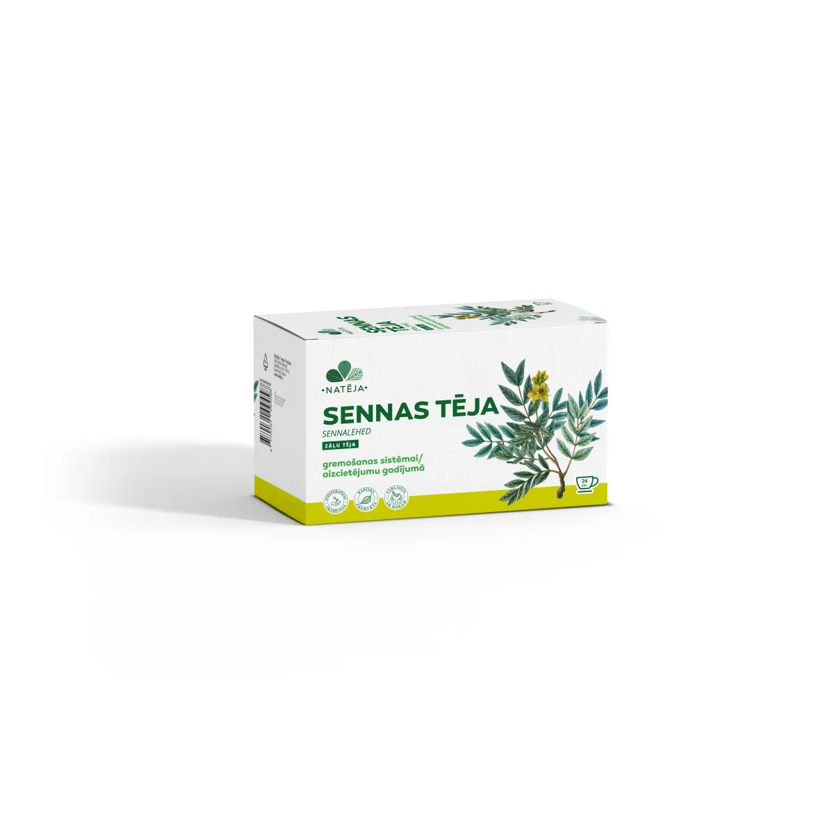 NATĒJA Sennas lapu tēja paciņās, N24 - Produkta attēls