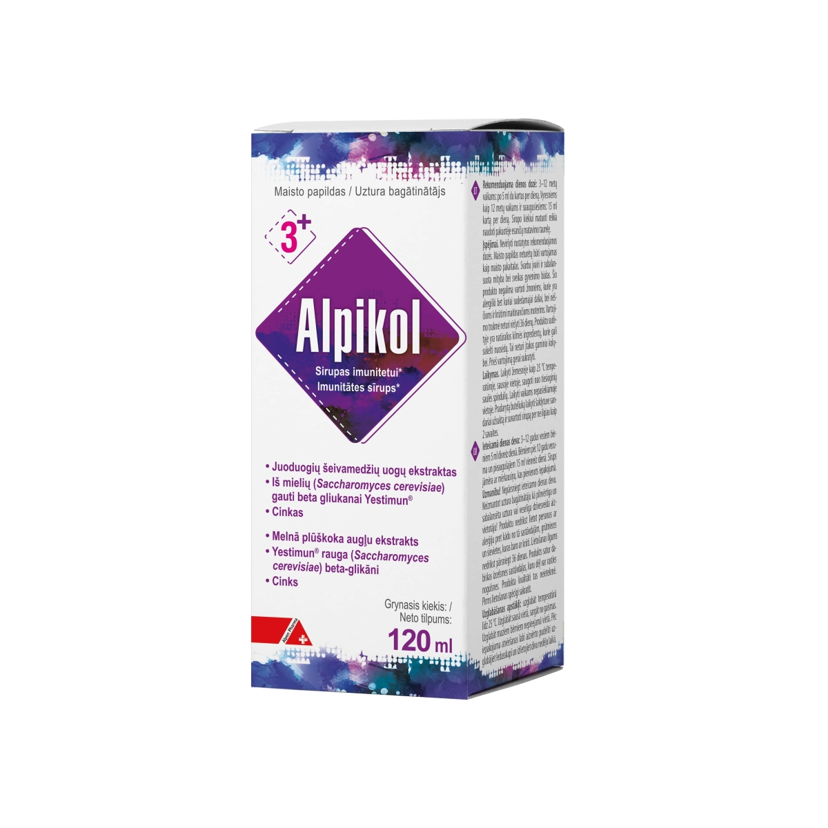 ALPIKOL sīrups, 120 ml - Produkta attēls