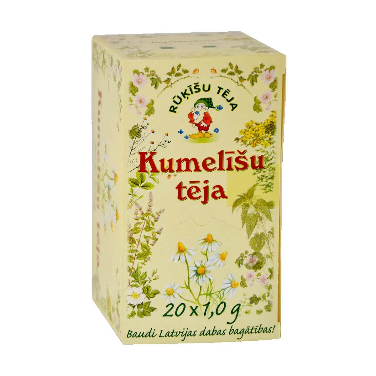 RŪĶĪŠU TĒJA KUMELĪŠU PACIŅĀS 1.0G N20 - Produkta attēls