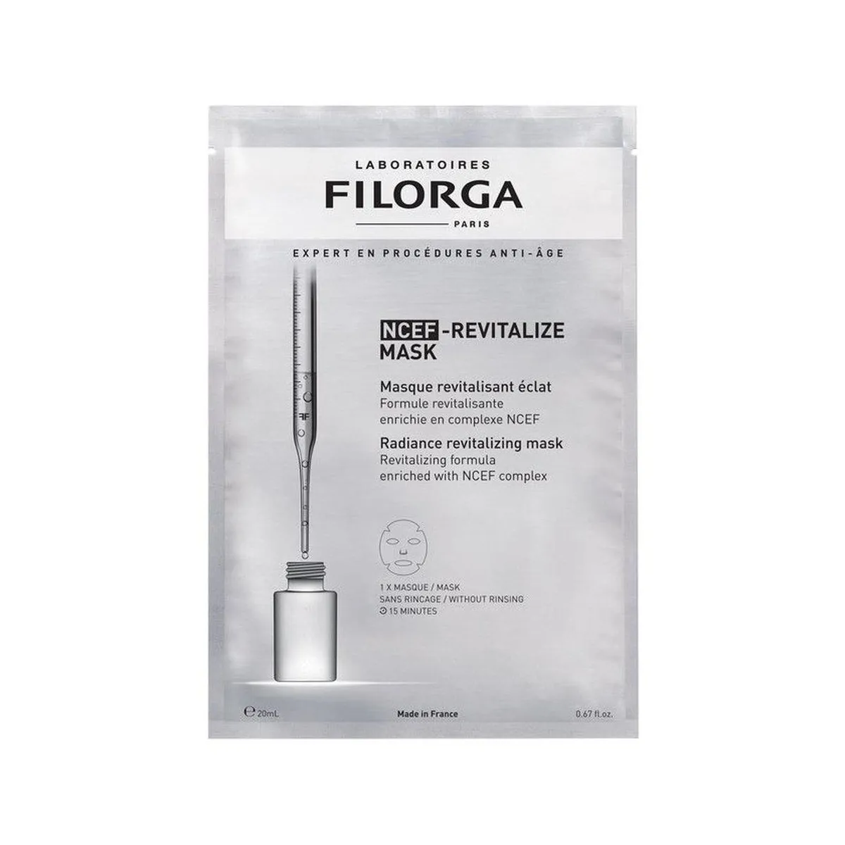 FILORGA Ncef-Revitalize maska, 20 ml - Produkta attēls
