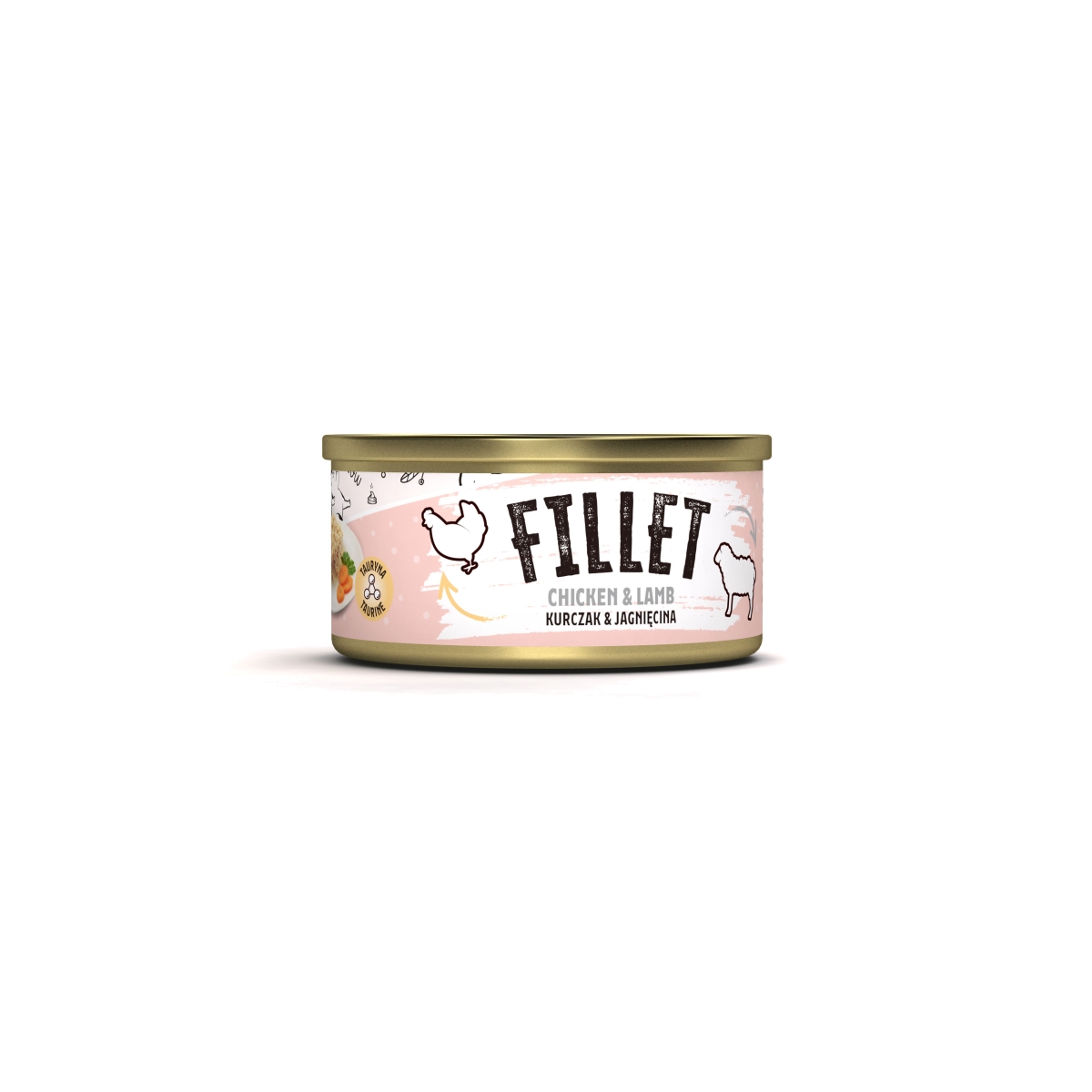 MR.BANDIT CAT FILLET KONS CHCK/LAMB /VISTA/JĒRS FIL. 80G /1735 - Produkta attēls