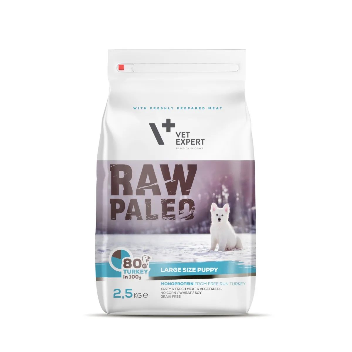RAW PALEO KUCĒNU SAUSĀ B LARGE TĪTARS 2.5KG - Produkta attēls