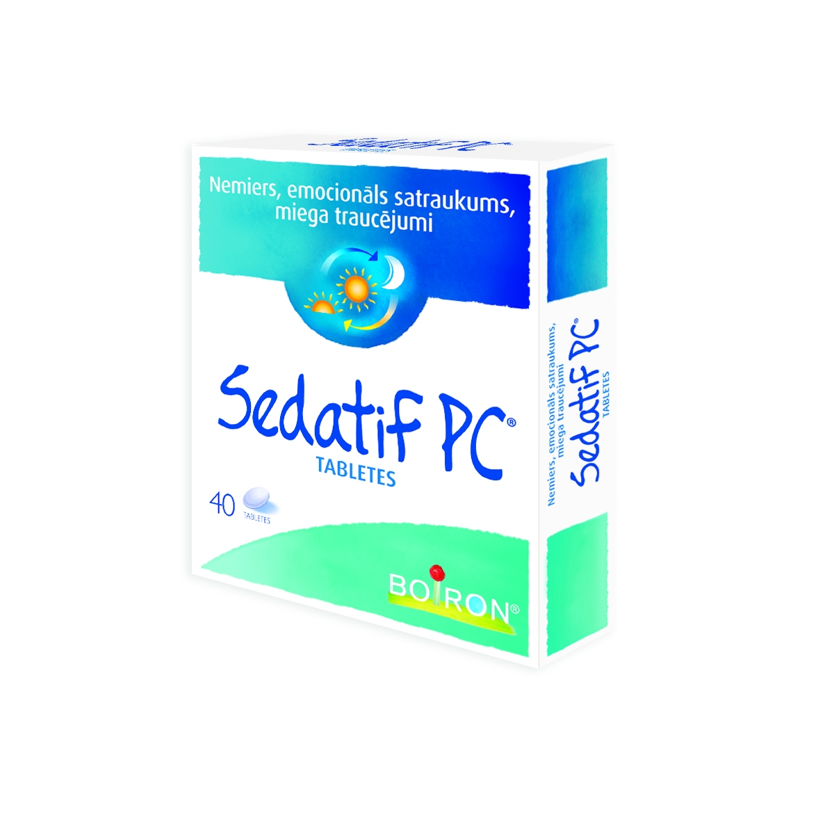 SEDATIF PC tabletes, 40 gab. - Produkta attēls
