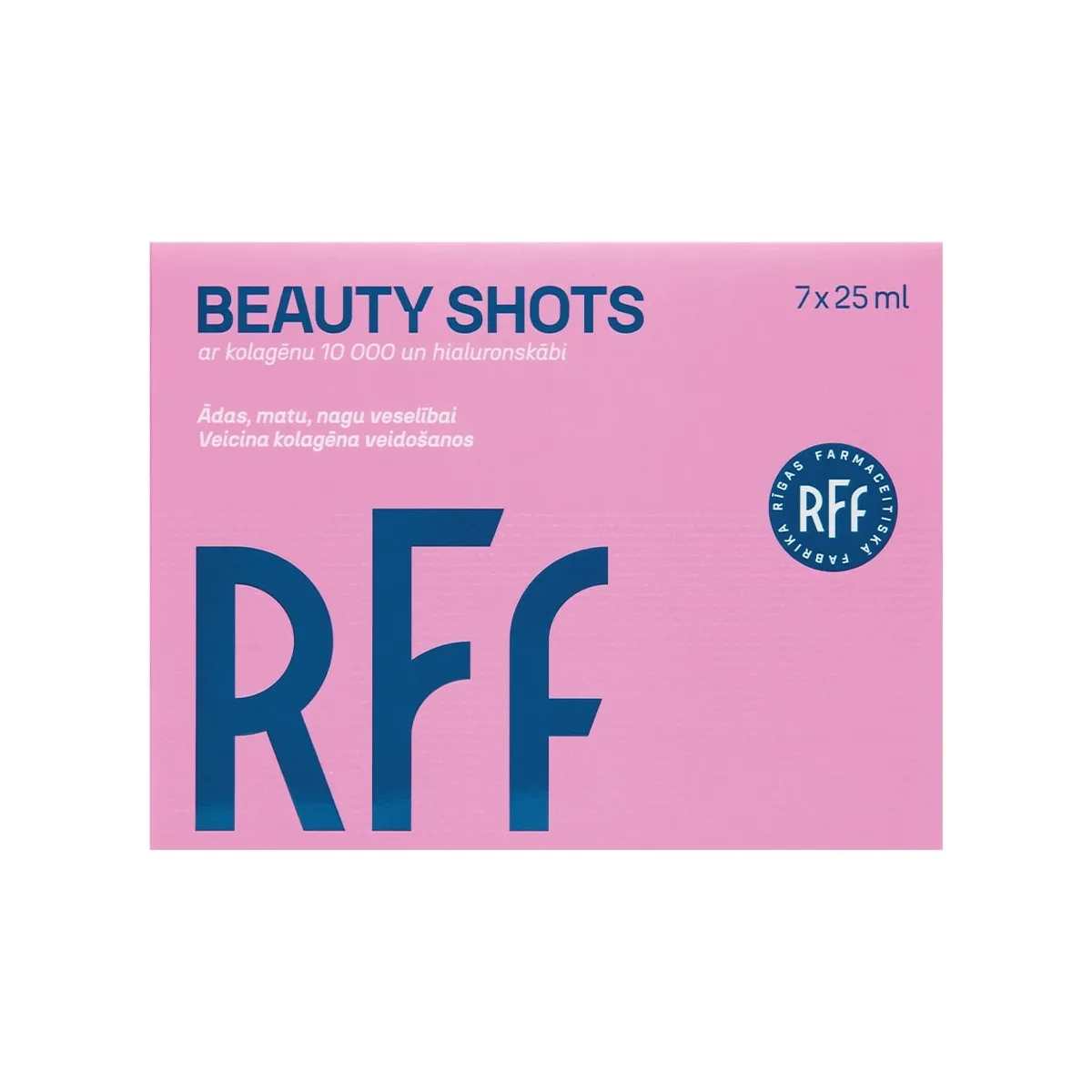 RFF Beauty Shots 25ml, 7 gab - Produkta attēls