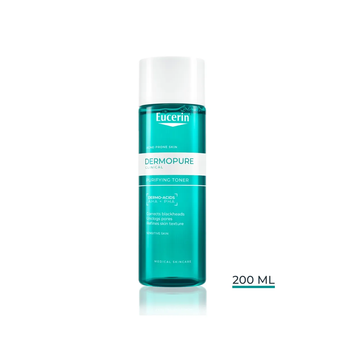 EUCERIN® DermoPure Clinical attīrošais toniks, 200 ml - Produkta attēls