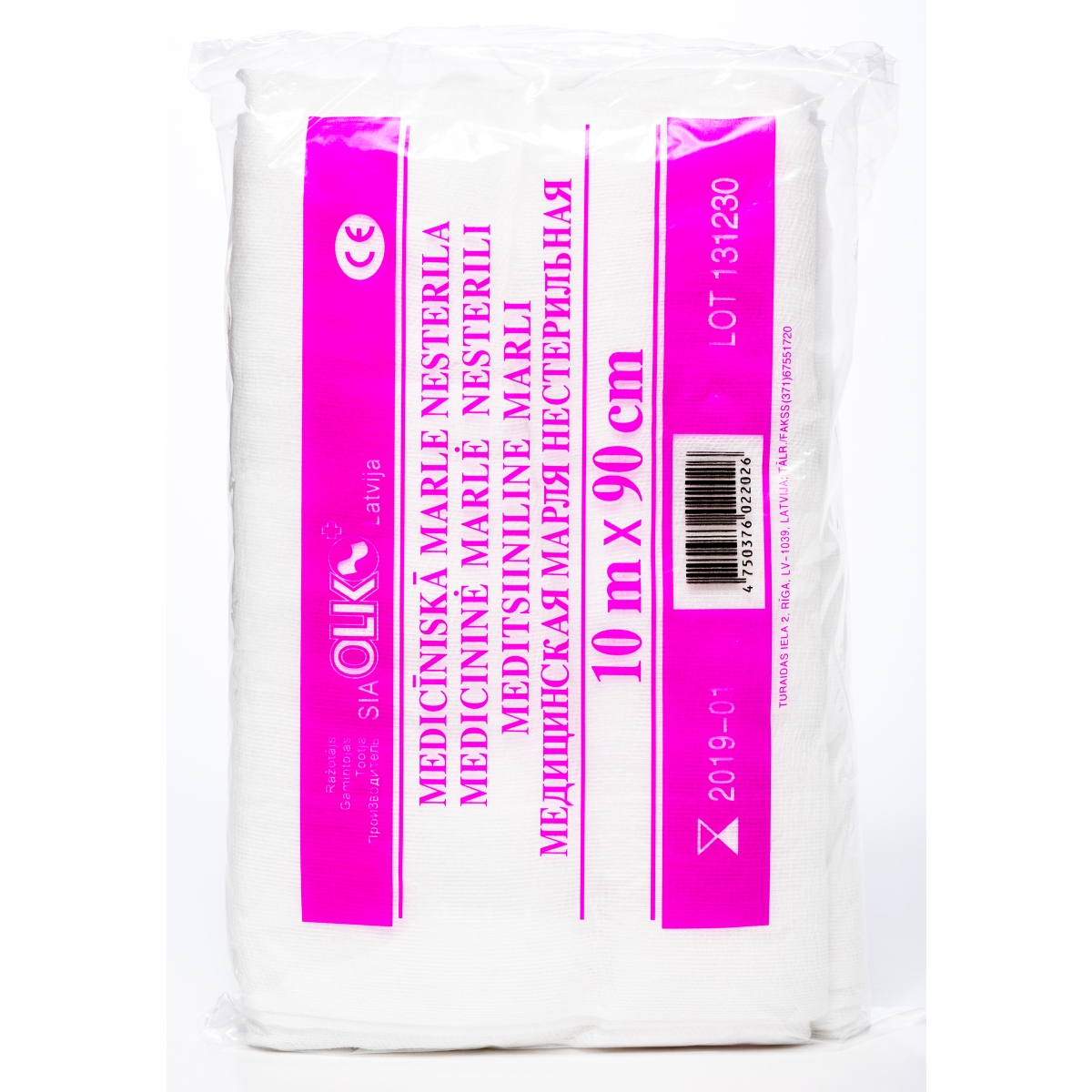 MARLE MEDICĪNISKĀ 10Mx90CM (OLKO) - Produkta attēls