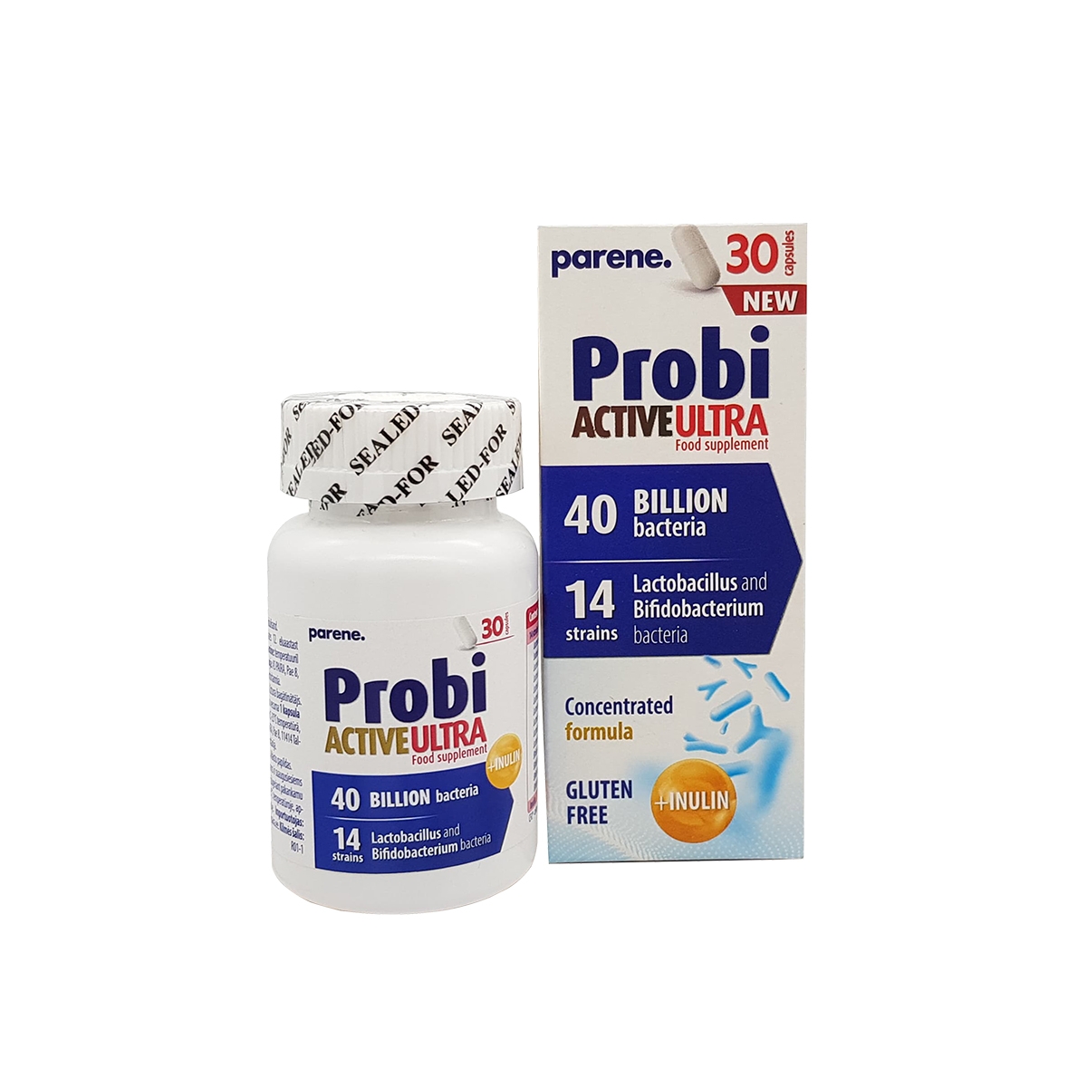 PARENE Probi Active ultra kapsulas, 30 gab - Produkta attēls