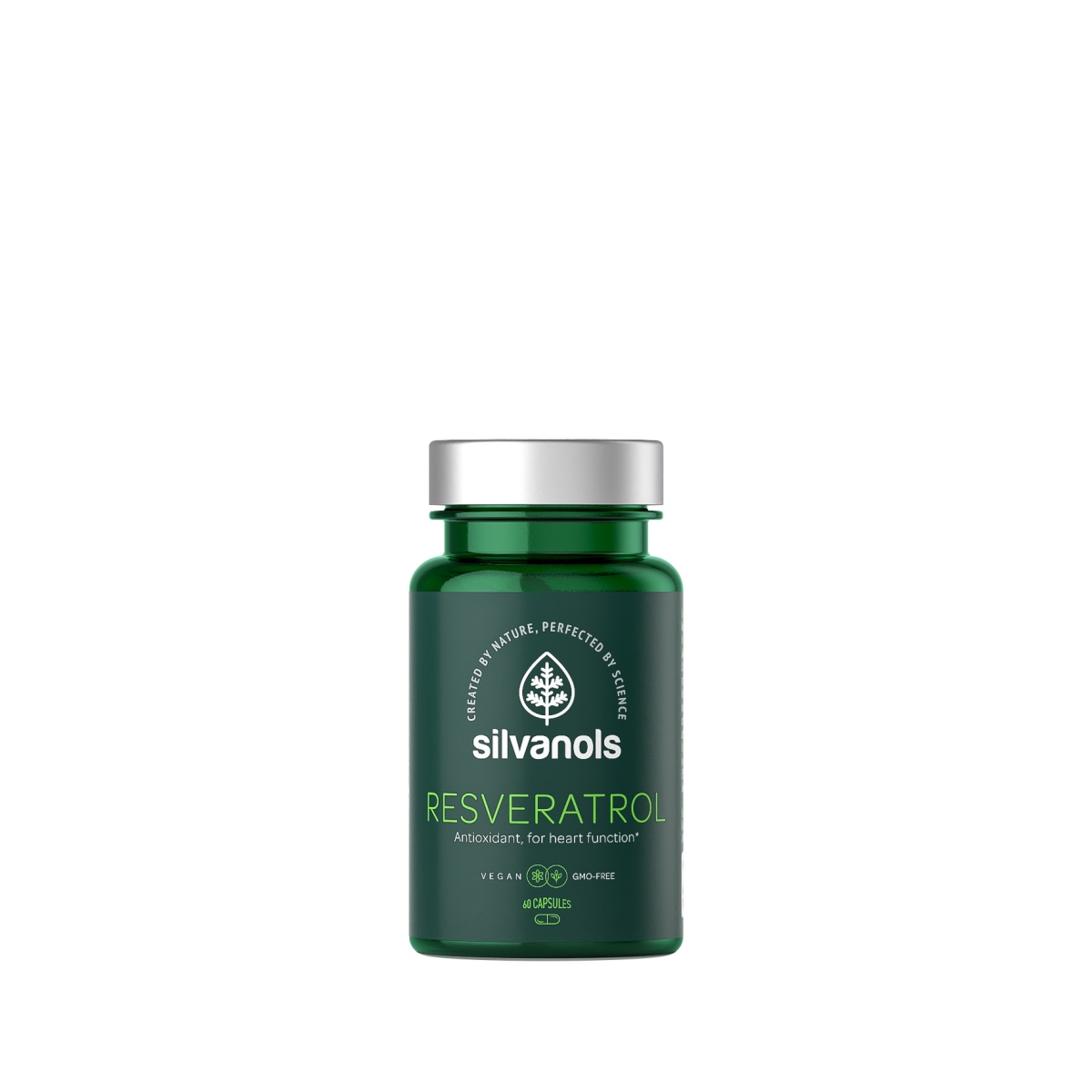 SILVANOLS Resveratrol kapsulas, 60 gab. - Produkta attēls