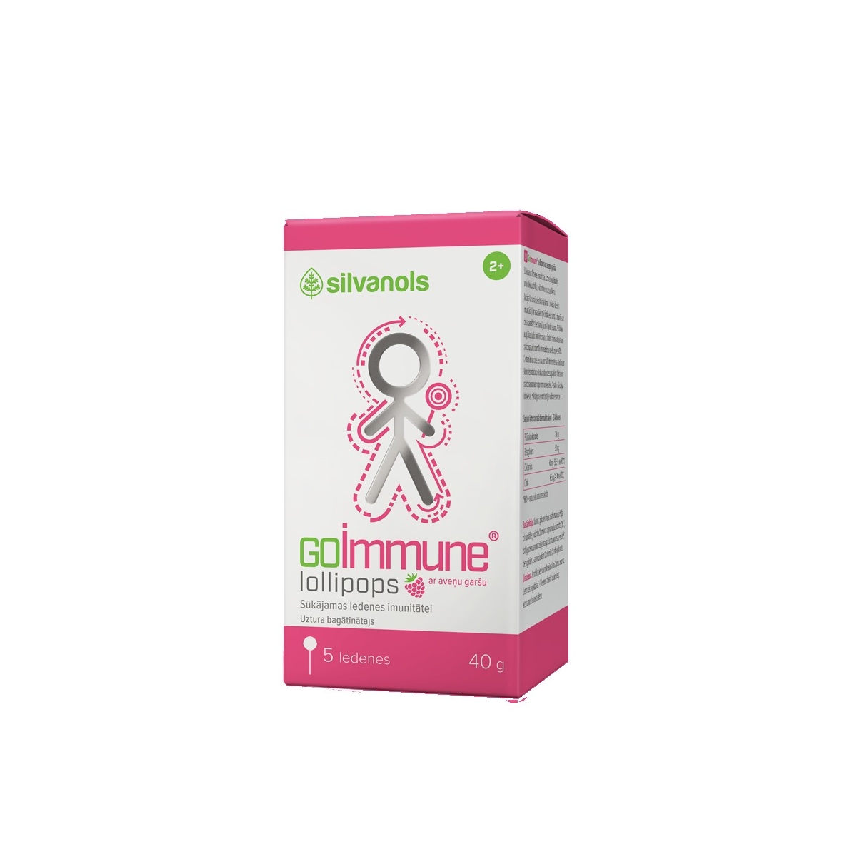 GOIMMUNE konfektes ar aveņu garšu, 5 gab. - Produkta attēls