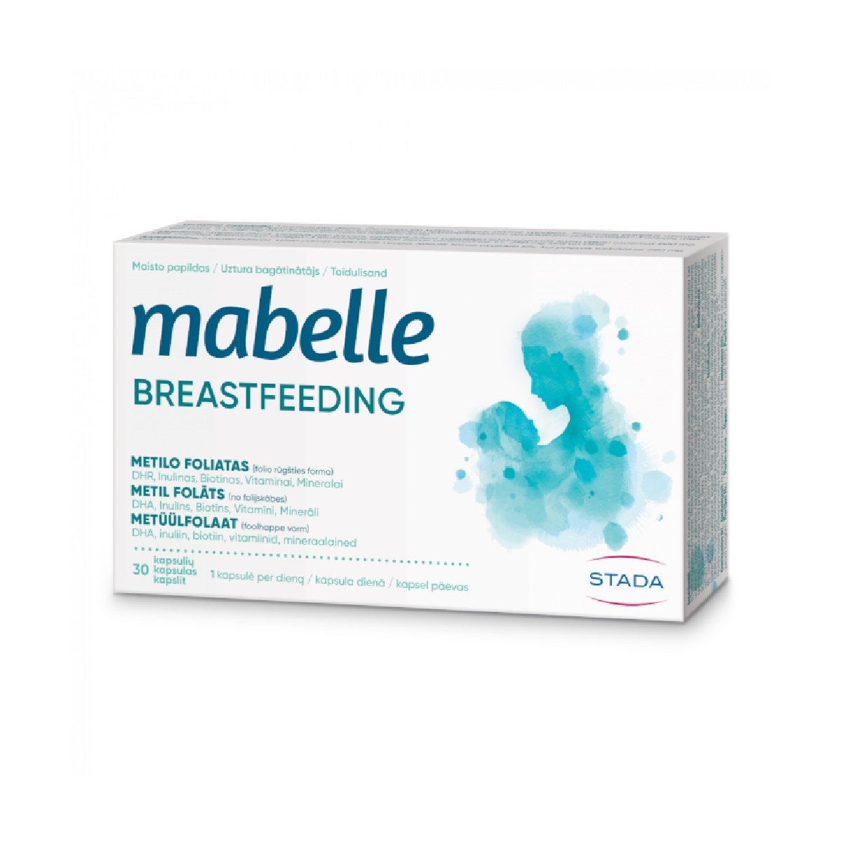 MABELLE Breast Feeding kapsulas, 30 gab. - Produkta attēls