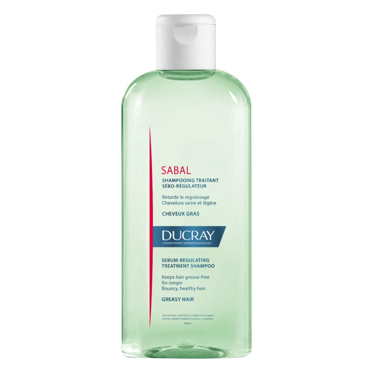 DUCRAY Sabal sebuma regulējošs šampūns, 200 ml - Produkta attēls
