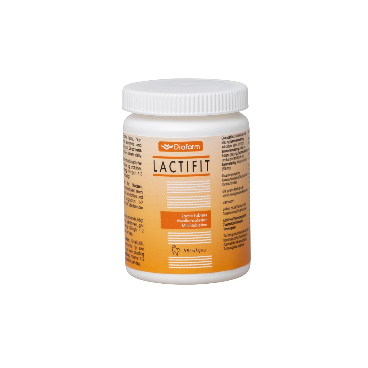 DF LACTIFIT LACTIC TABL N100 KAĶIEM - Produkta attēls