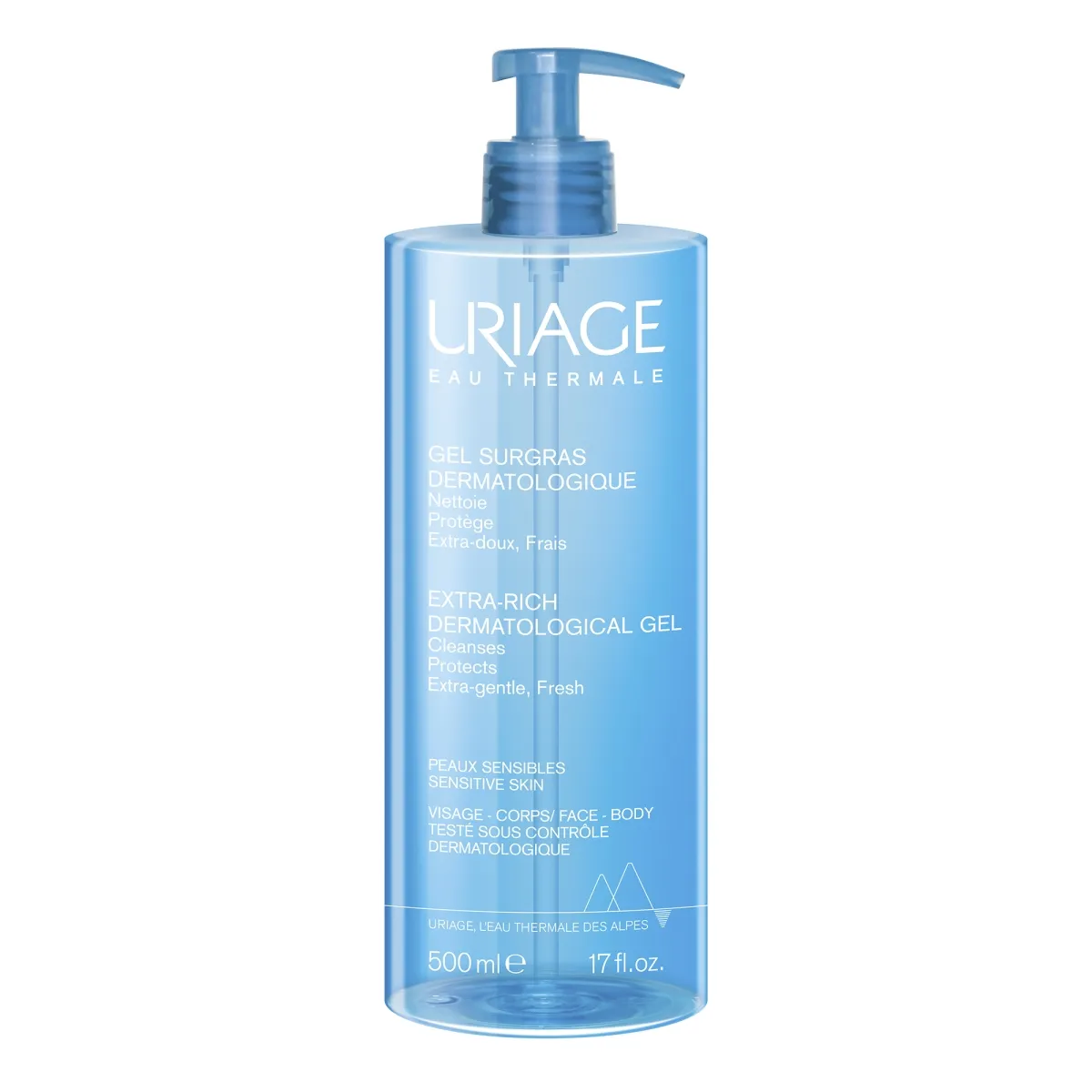 URIAGE Sugras attīrīšanas želeja, 500 ml - Produkta attēls