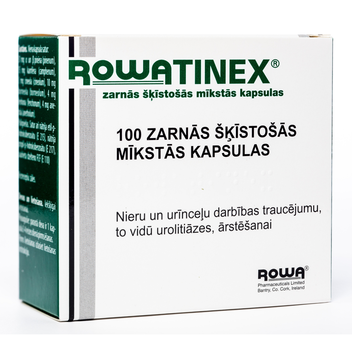 ROWATINEX kapsulas, 100 gab. - Produkta attēls