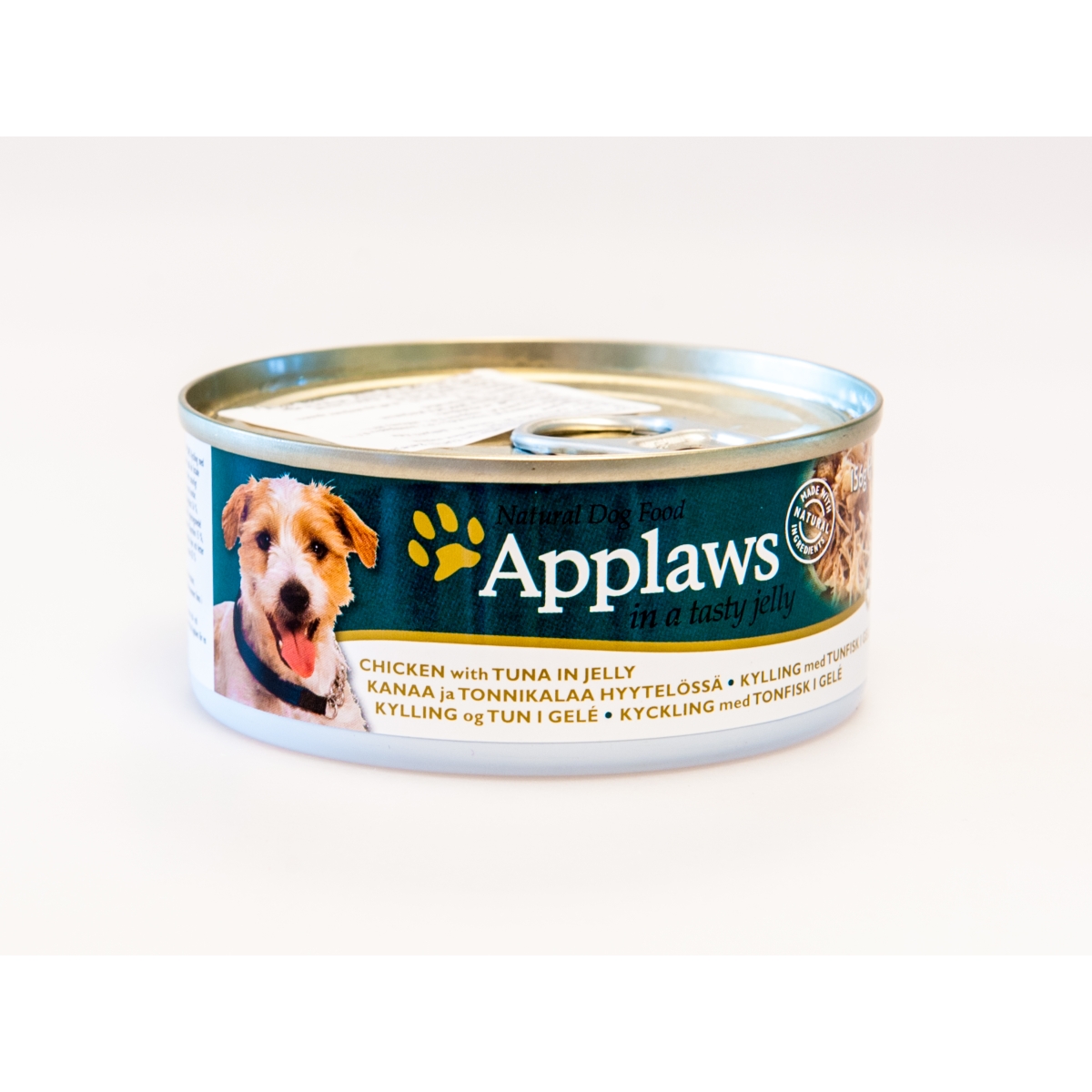 Applaws suņu konservēta barība vista/tuncis želejā 156g (3121) - Produkta attēls