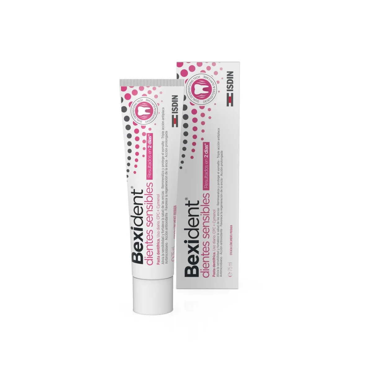 BEXIDENT zobu pasta jūtīgiem zobiem, 75 ml - Produkta attēls