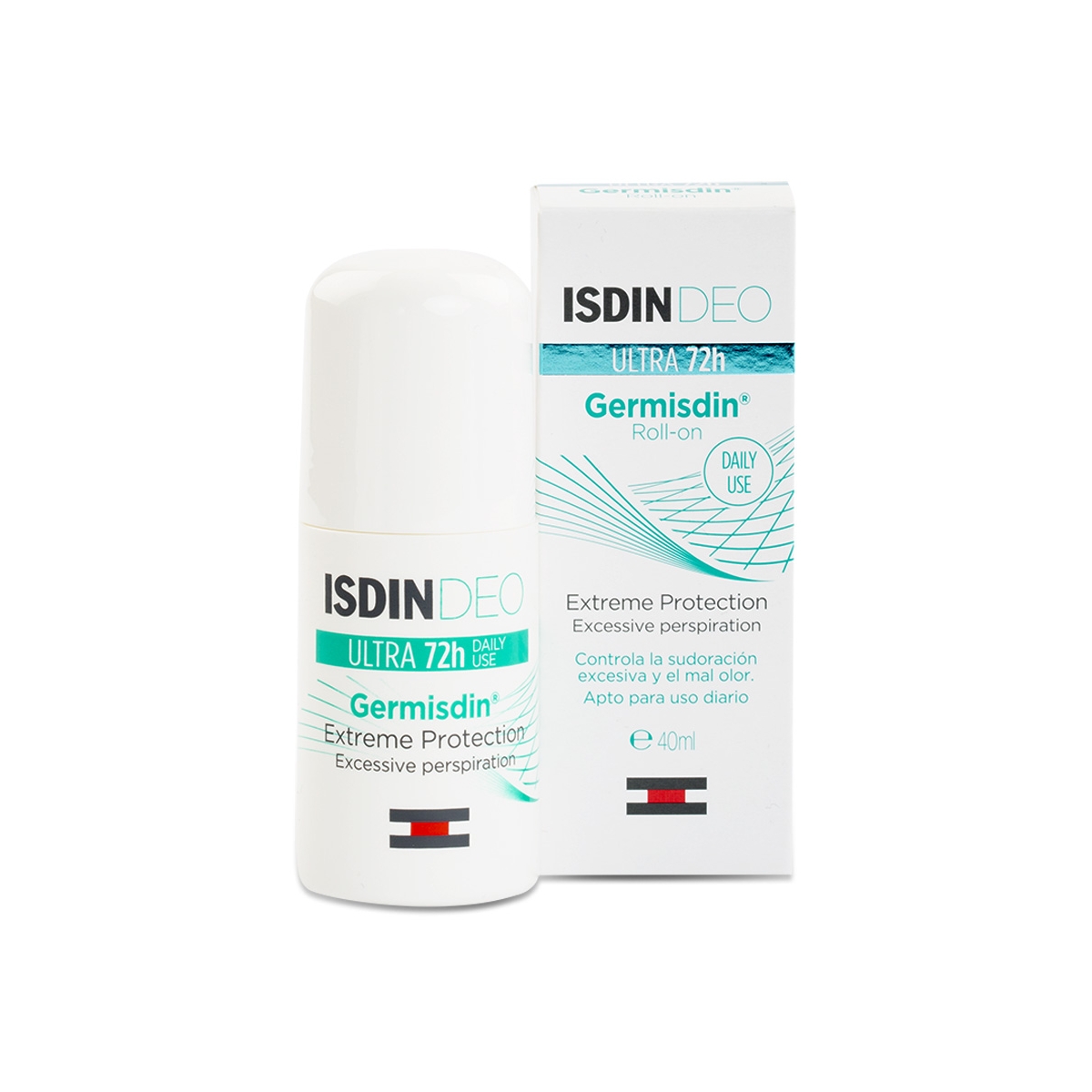 ISDIN Deo rullītis ar 72h iedarbību, 40 ml - Produkta attēls