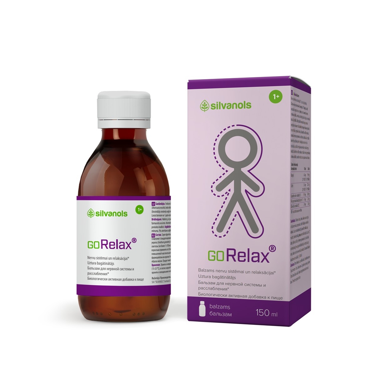 GORELAX balzāms, 150 ml - Produkta attēls