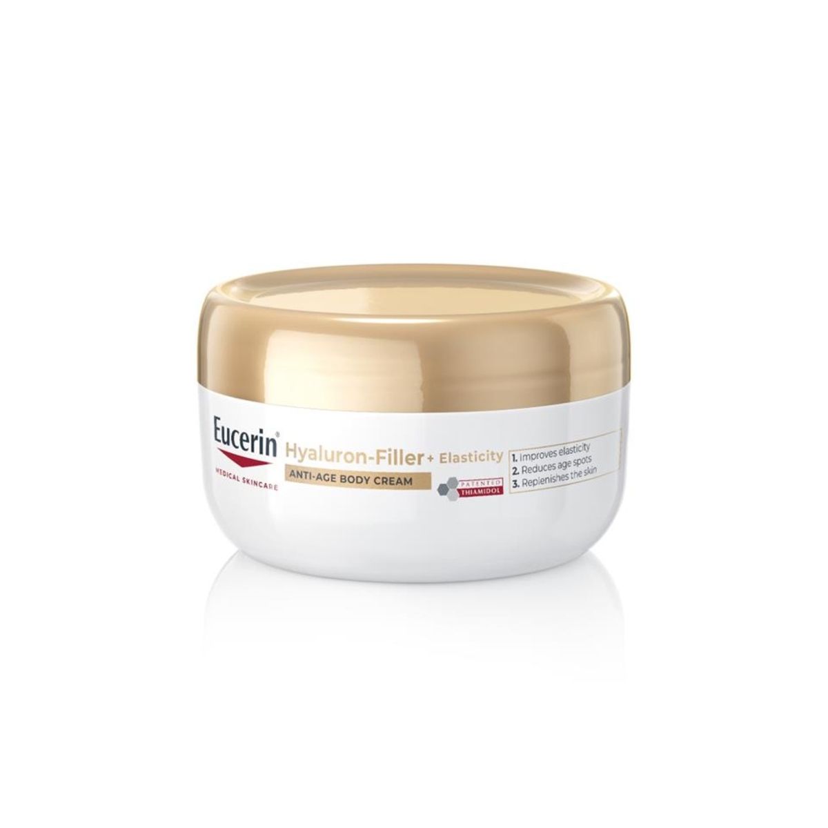 EUCERIN Hyaluron-Filler + Elasticity ķermeņa krēms, 200 ml - Produkta attēls