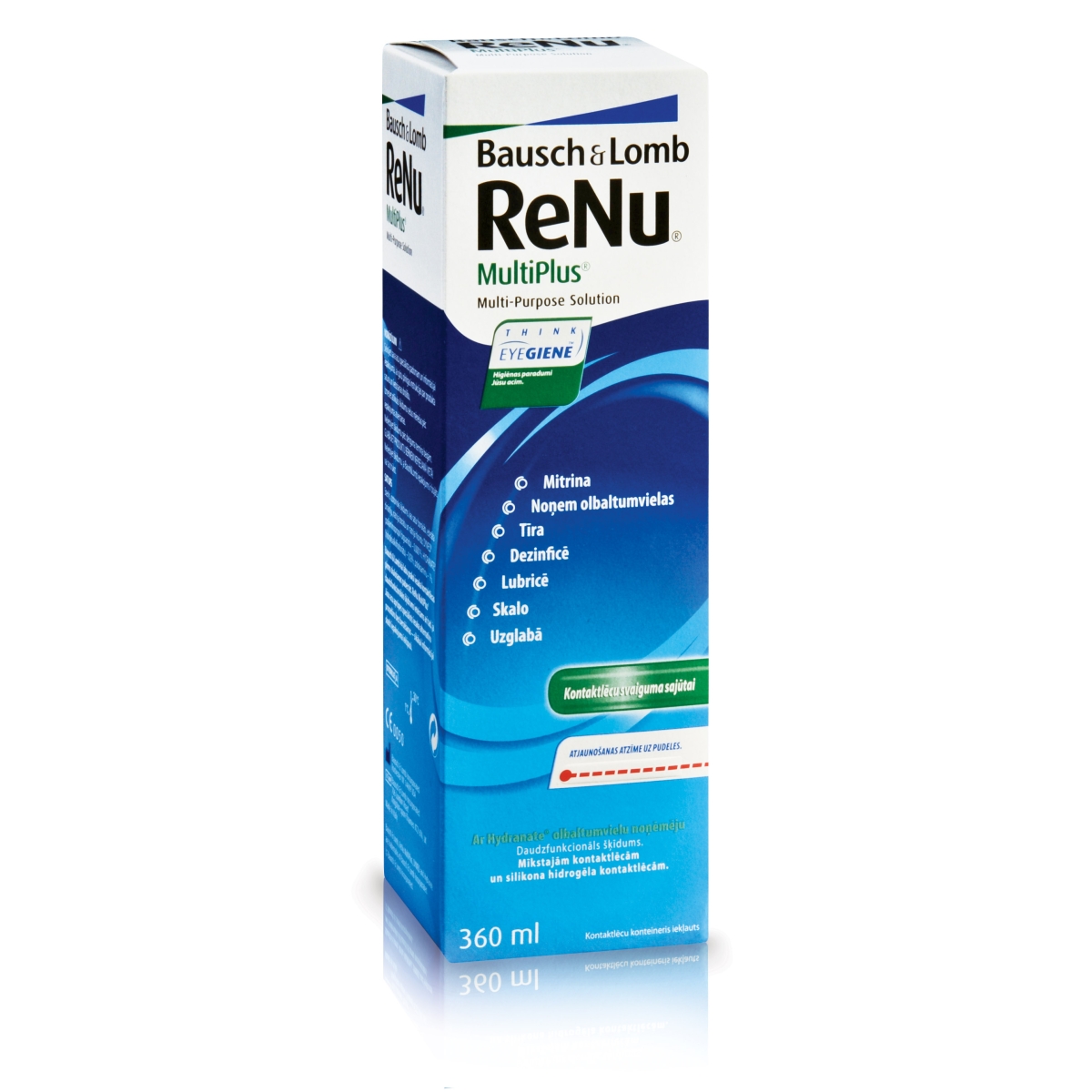 RENU Multi Plus šķīdums kontaktlēcām, 360 ml - Produkta attēls