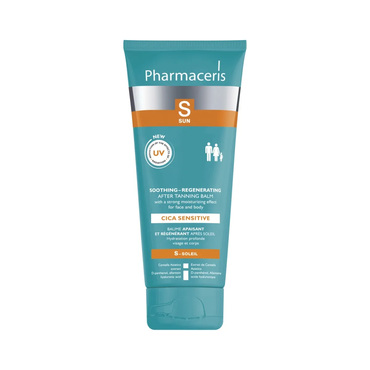 PHARMACERIS S. After Sun Sensitive balzāms pēc sauļošanās, 200 ml - Produkta attēls