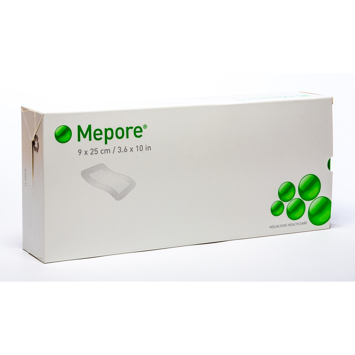 MEPORE 9 x 25cm, sterils pārsējs, 30 gab. - Produkta attēls