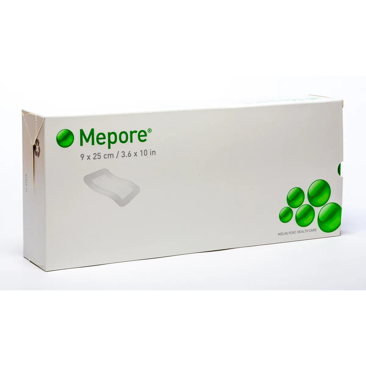 MEPORE 9 x 25cm, sterils pārsējs, 30 gab. - Produkta attēls