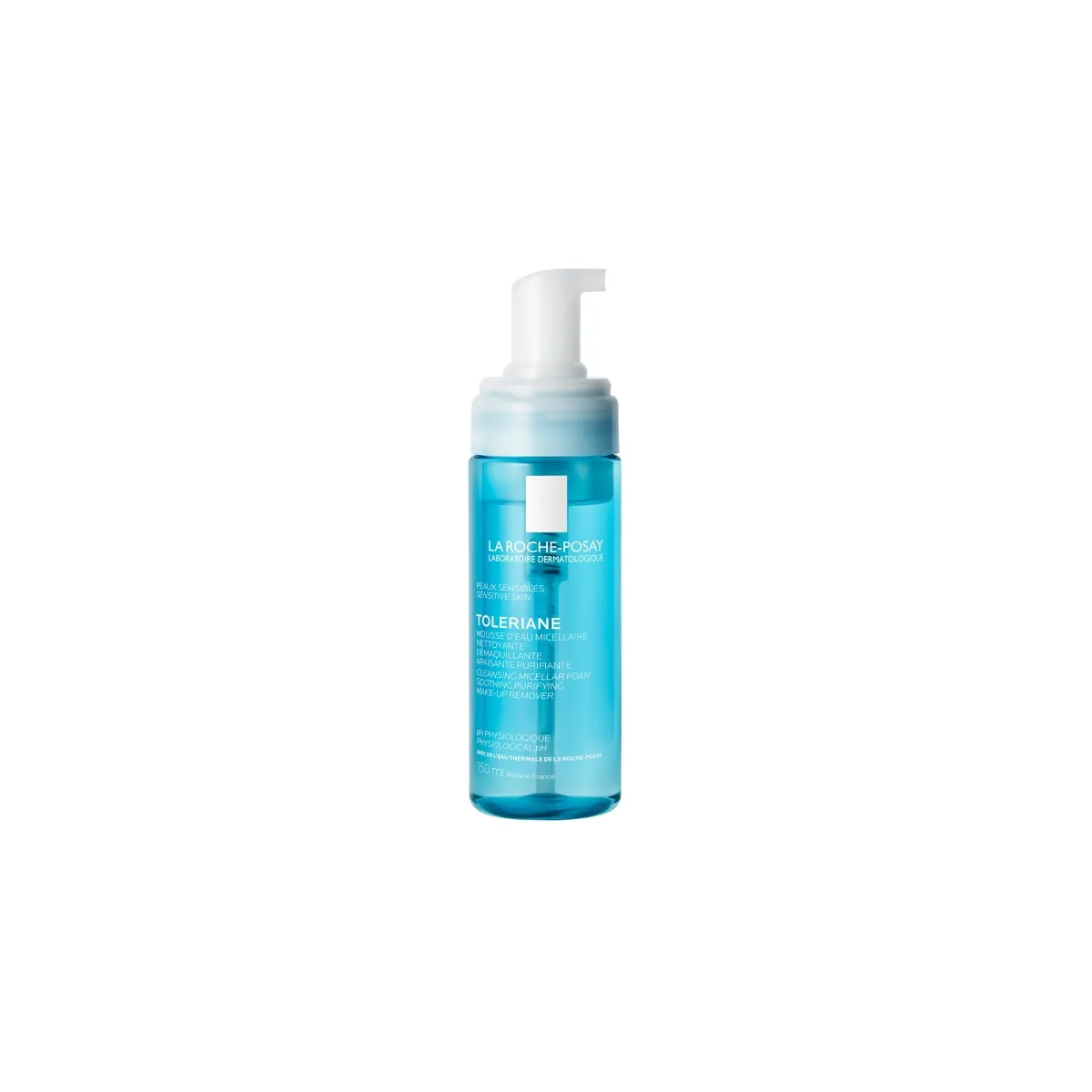 LA ROCHE-POSAY Toleriane attīrošas putas jutīgai ādai, 150 ml - Produkta attēls